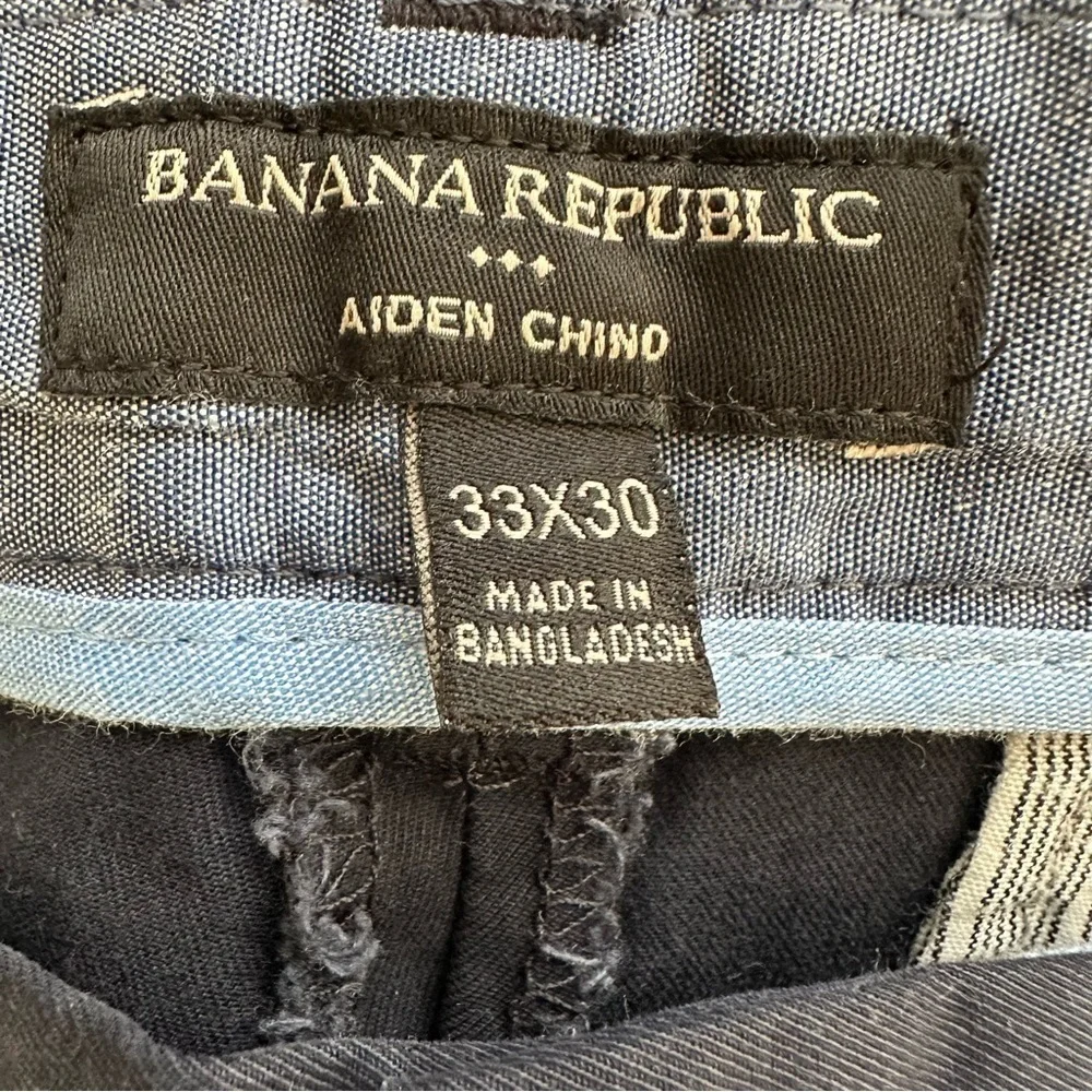 Banana Republic Men's Dark Navy Dress Pants